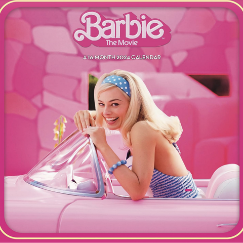 Barbie: The Movie 2024 Calendar