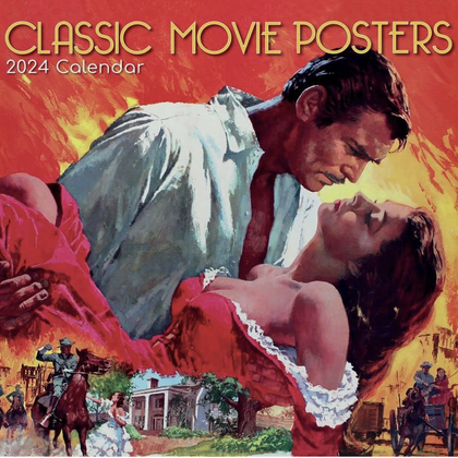 Classic Movie Posters 2024 calendar (Gone With The Wind) 