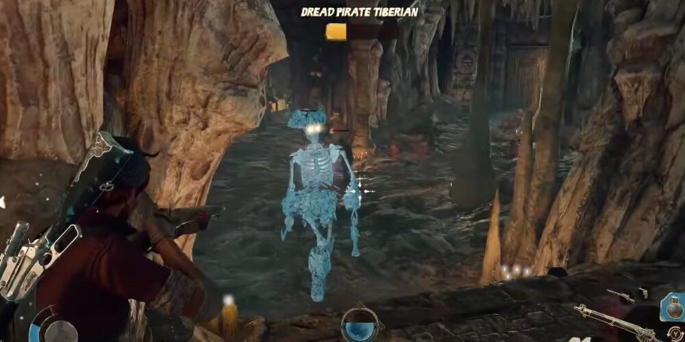 Frozen Dread Pirate Tiberian Enemy In Strange Brigade