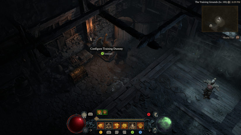 Diablo 4 Training Dummy Statue