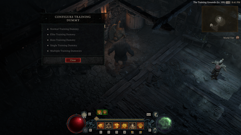 Diablo 4 Training Dummy Types