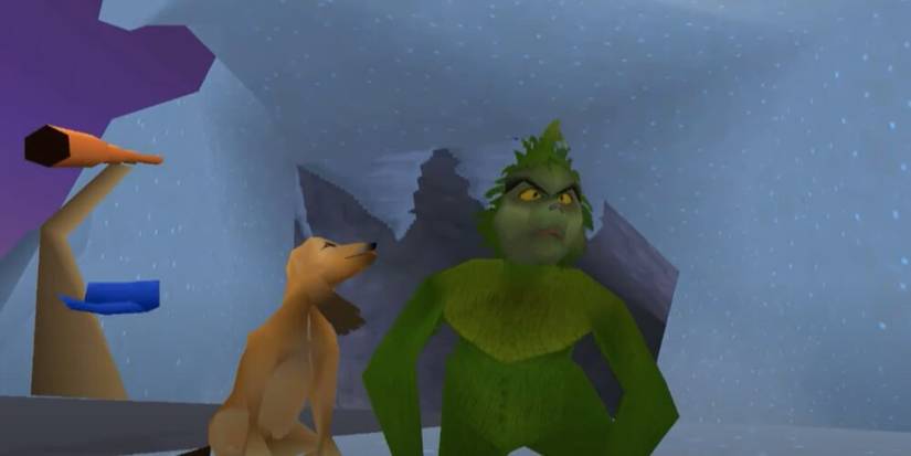 Grinch And Max The Dog