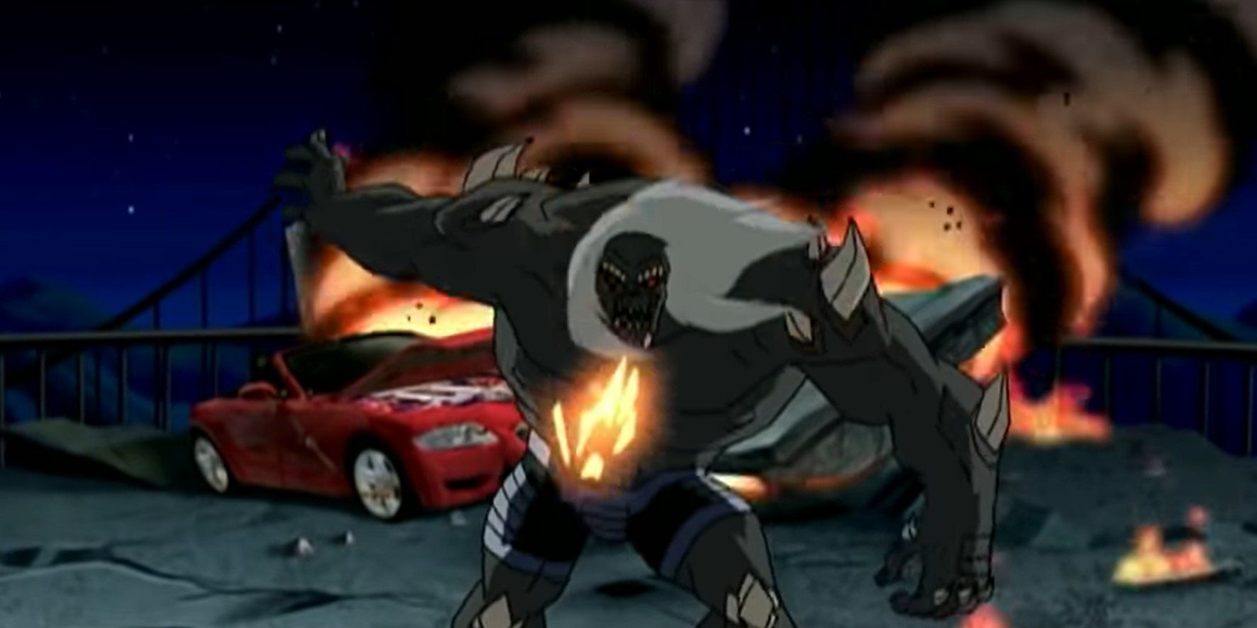 An Image of Doomsday in rage