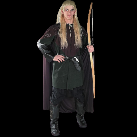 A person wearing a Legolas costume
