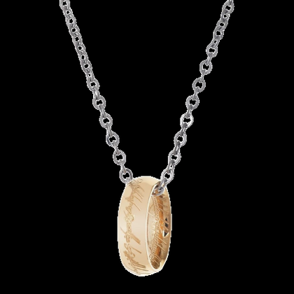 The One Ring on a chain necklace