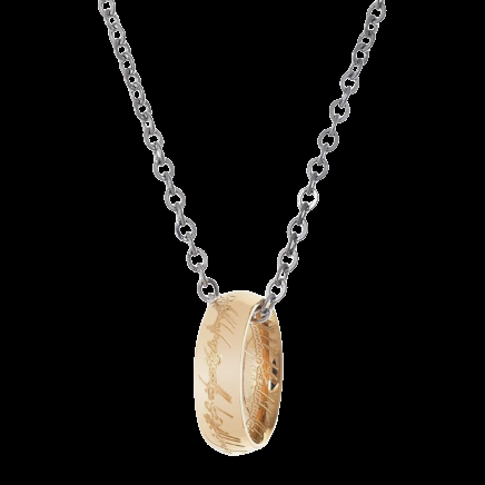 The One Ring on a chain necklace