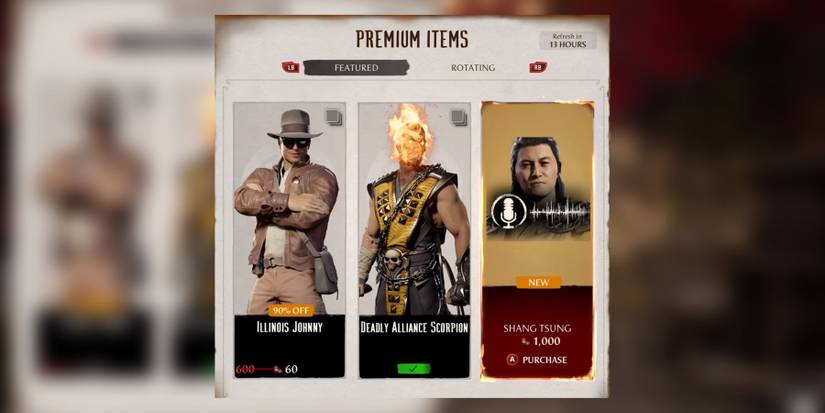 image showing shang tsung announcer voice offer in mortal kombat 1.