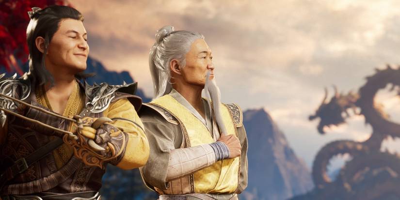 Shujinko with Shang Tsung