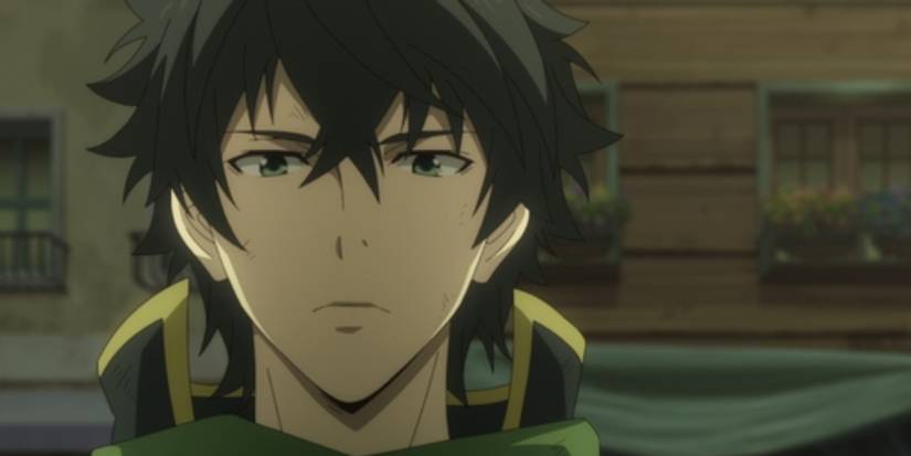 Naofumi in The Shield Hero Episode 1