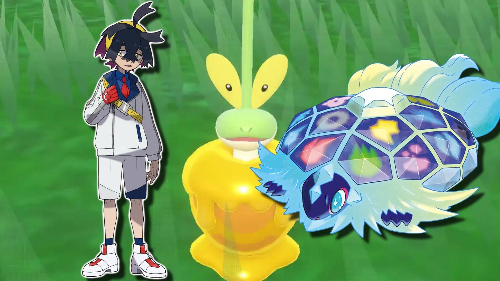 pokemon scarlet violet indigo disk dipplin evolution seven heads leaks hydra explained
