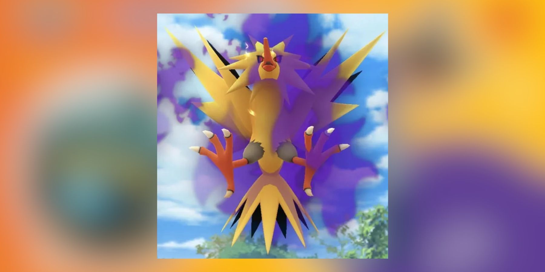 Shiny Shadow Zapdos in Pokemon GO