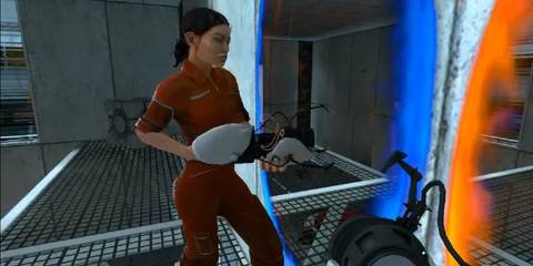 Silent Leads for a Reason- Chell Portal