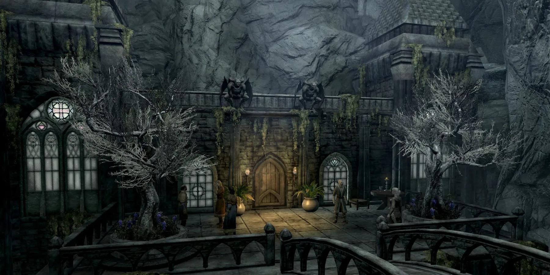Skyrim The Elder Scrolls V 5 Anniversary Edition house home Bloodchill Manor In Bloodchill Cavern (Winterhold)