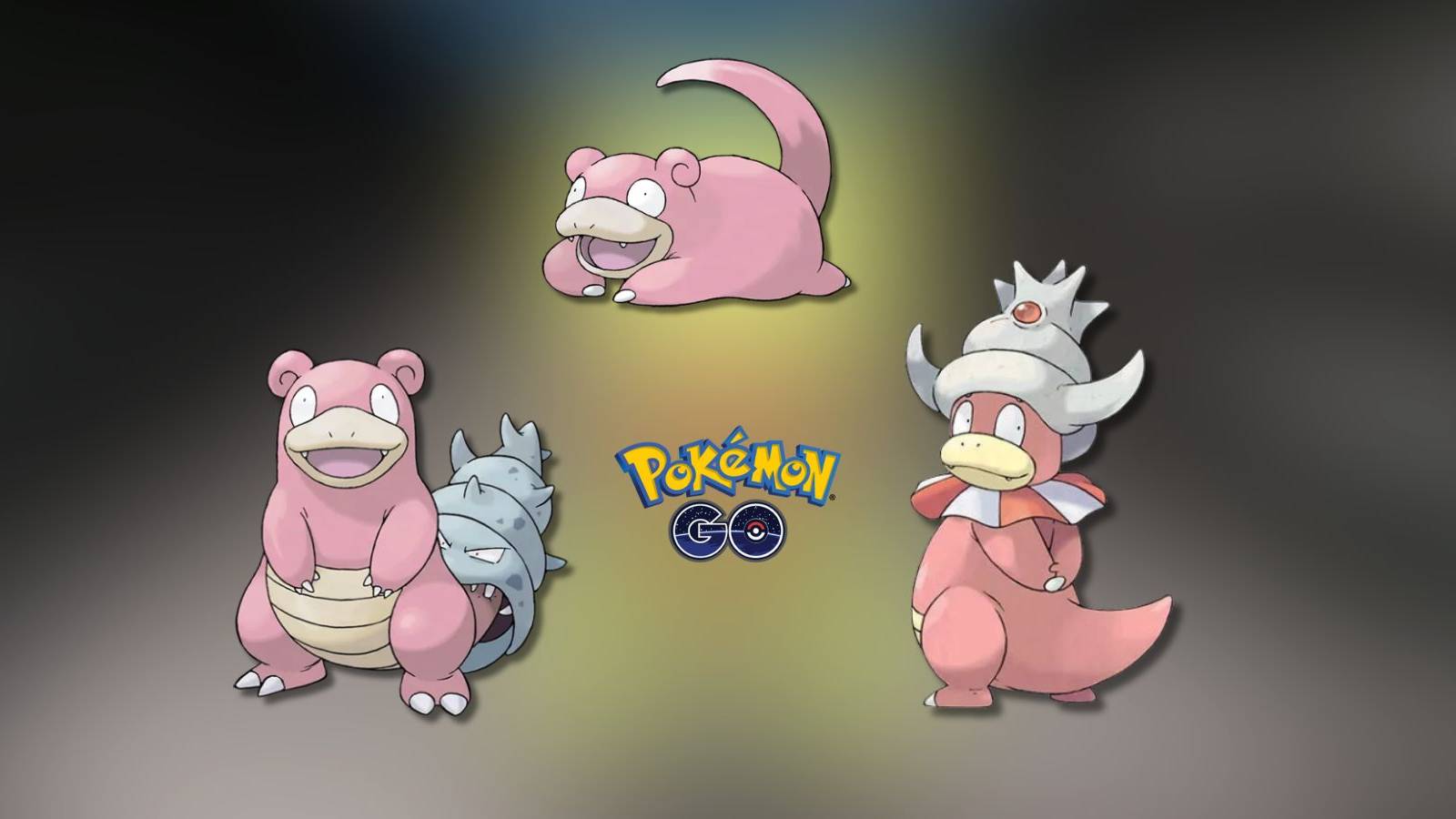 Slowpoke, Slowbro, and Slowking in Pokemon GO