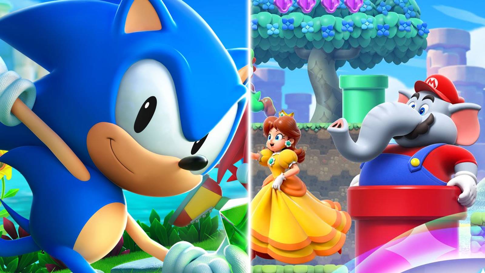 Sonic Superstars Mario Wonder Sega comment