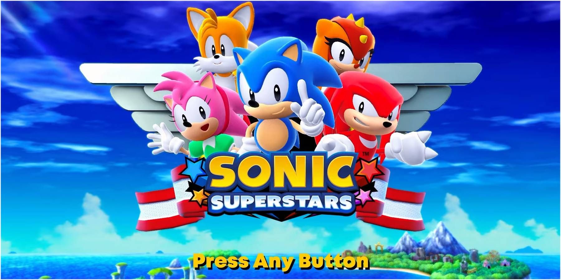 All playable Sonic Superstars characters