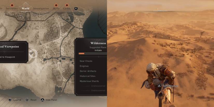 southern wilderness center mosque viewpoint assassin creed mirage