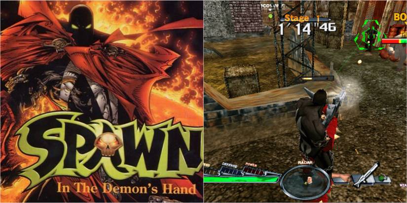 Split Image showing Spawn.