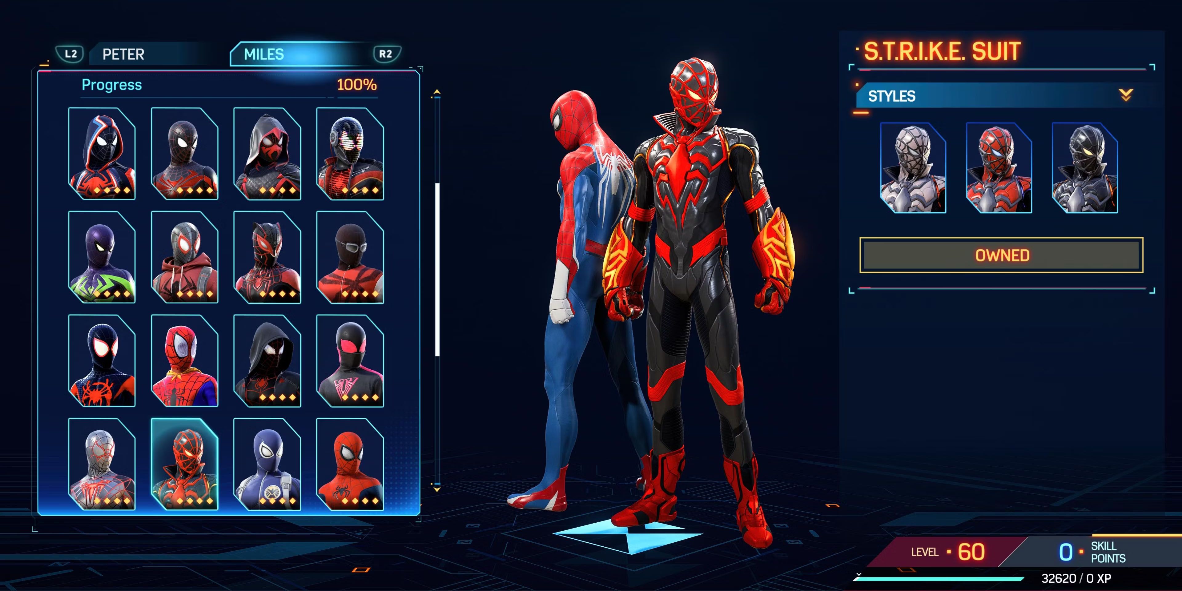 spider-man-2-best-miles-suits-strike-suit