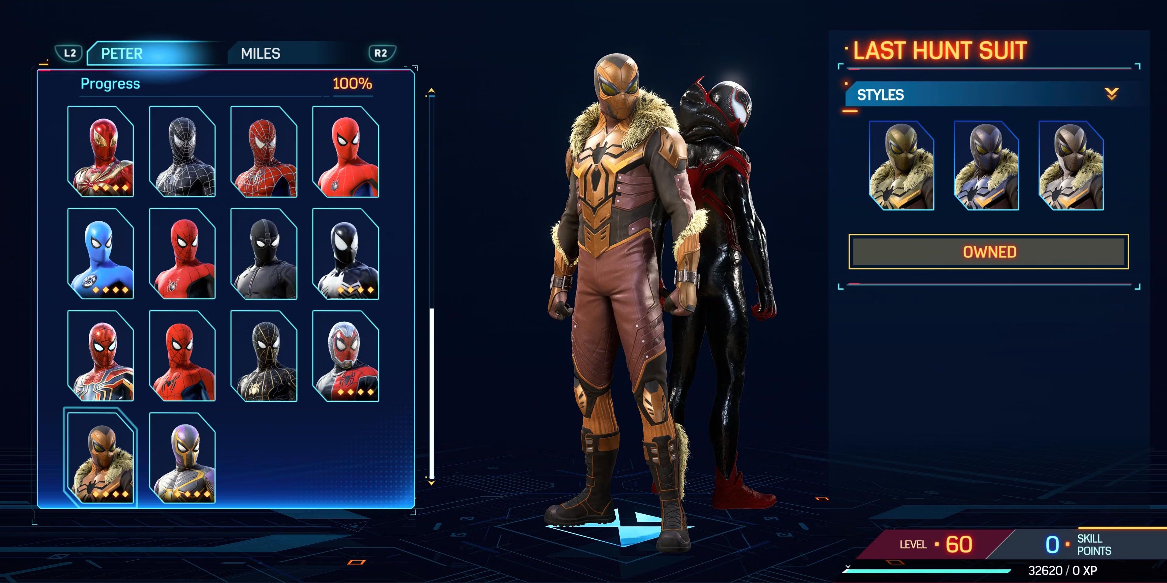 spider-man-2-best-peter-suits-last-hunt