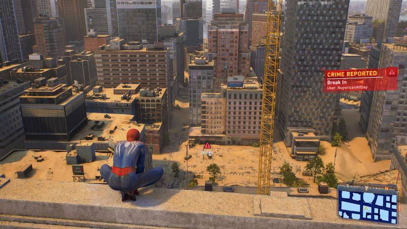 spider-man 2 city covered in sand