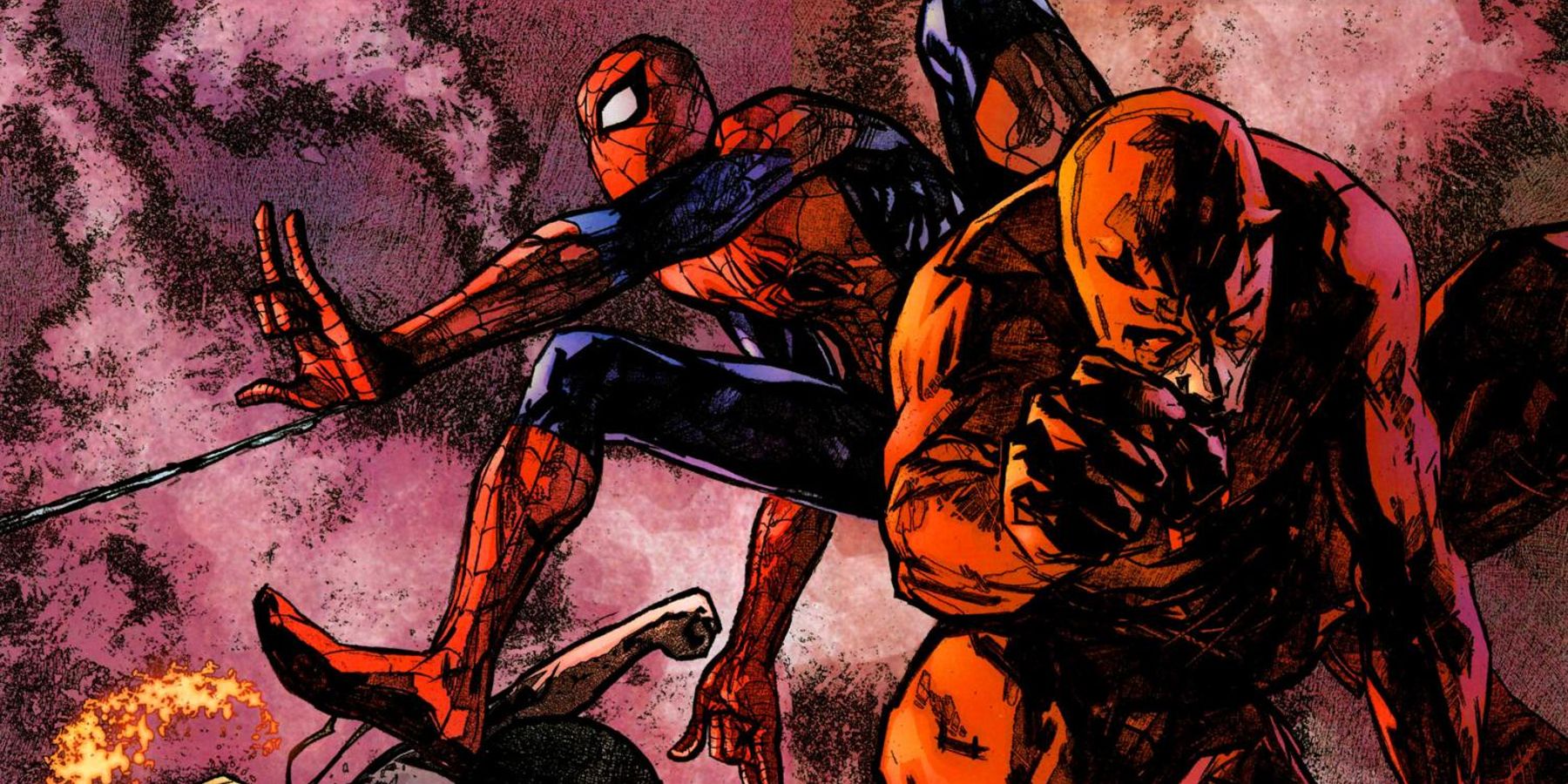 spider-man and daredevil defenders comic