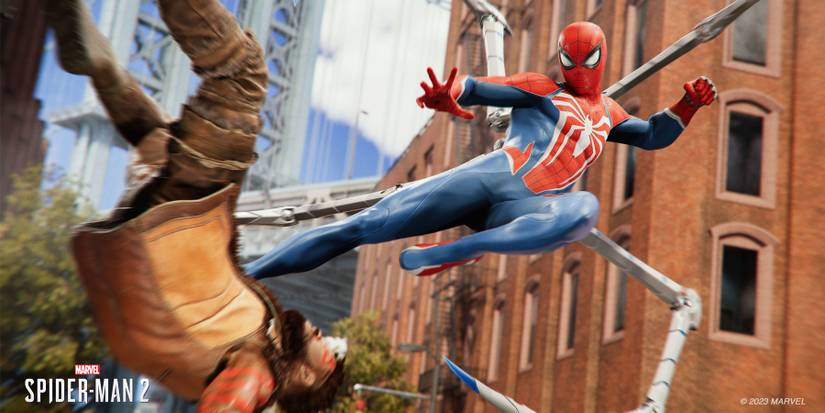 Spider-Man 2 Fighting