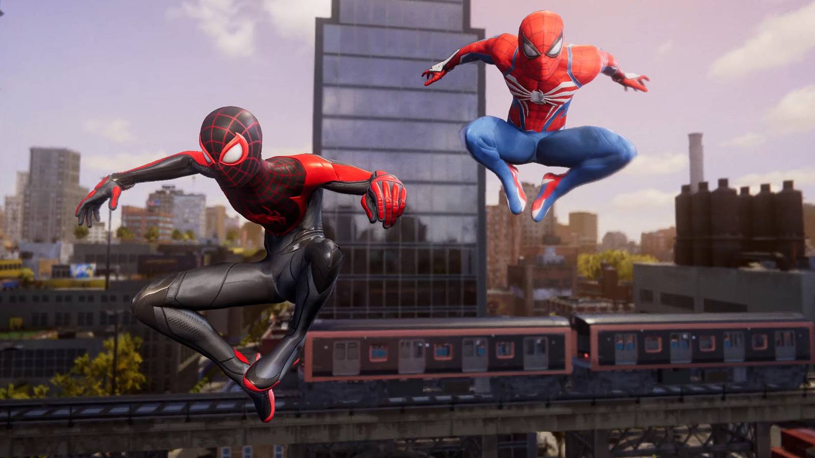 Spider-Man 2 jumping