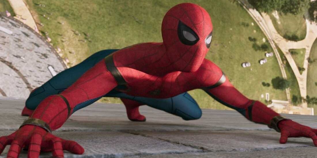 An Image of Spider-Man on the wall