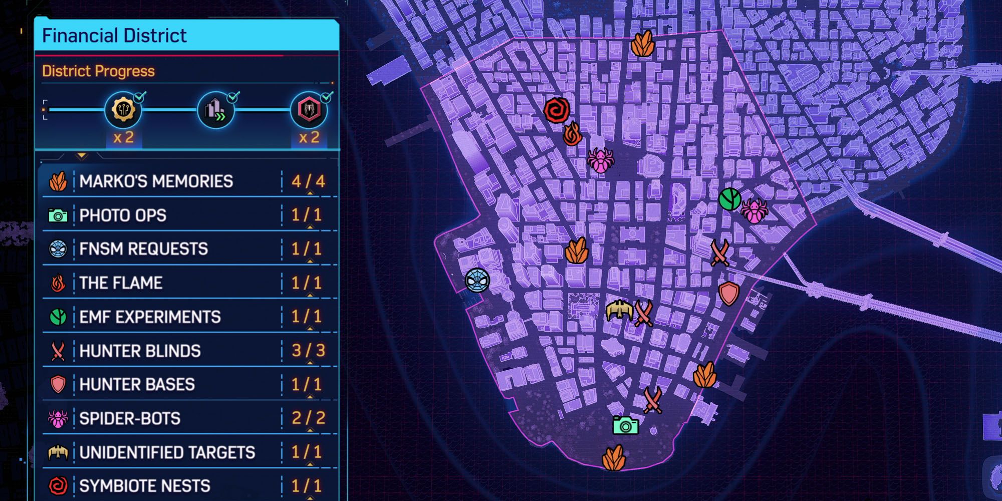 spiderman-2-financial-district-complete-map