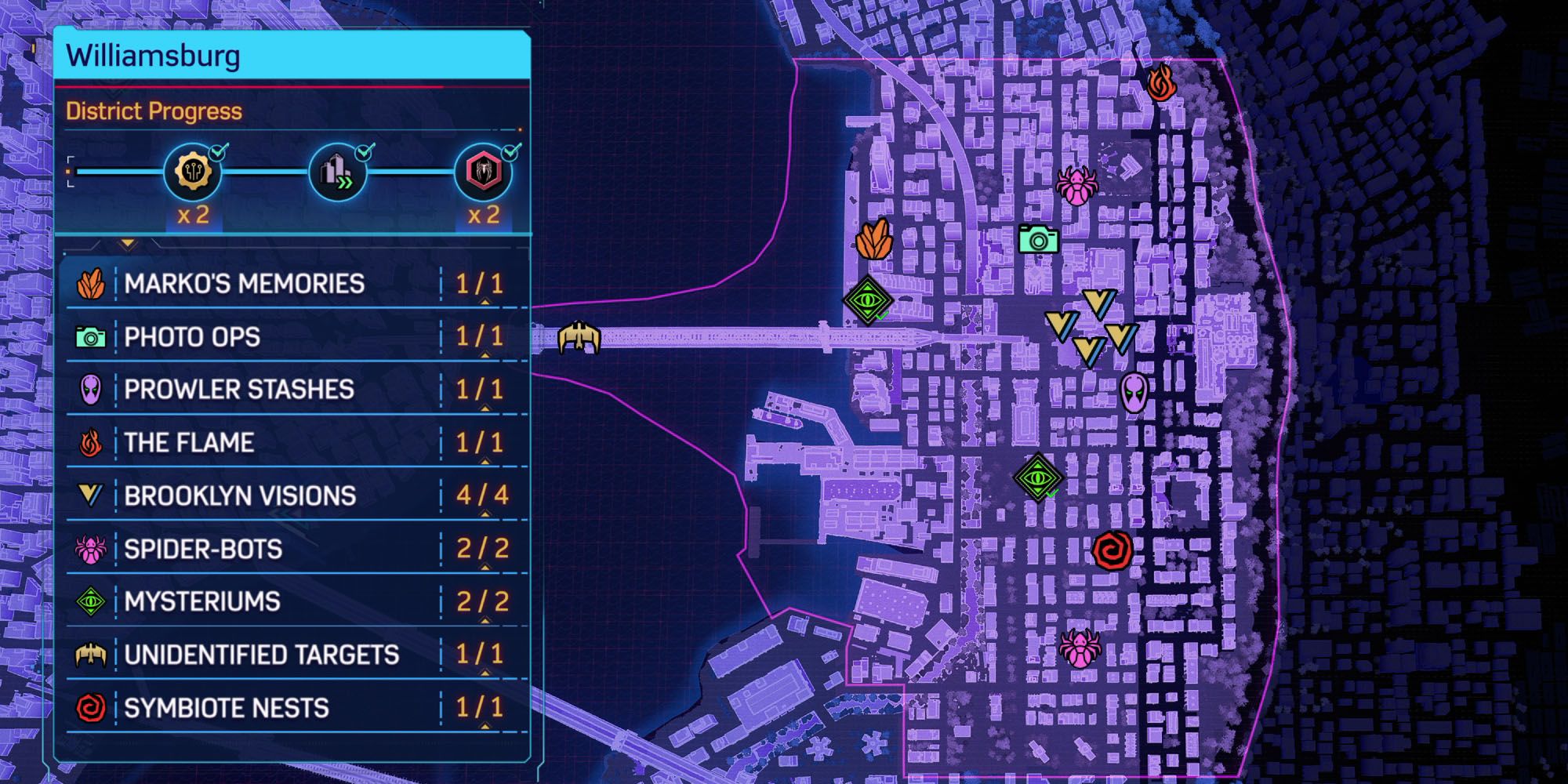 spiderman-2-williamsburg-complete-map