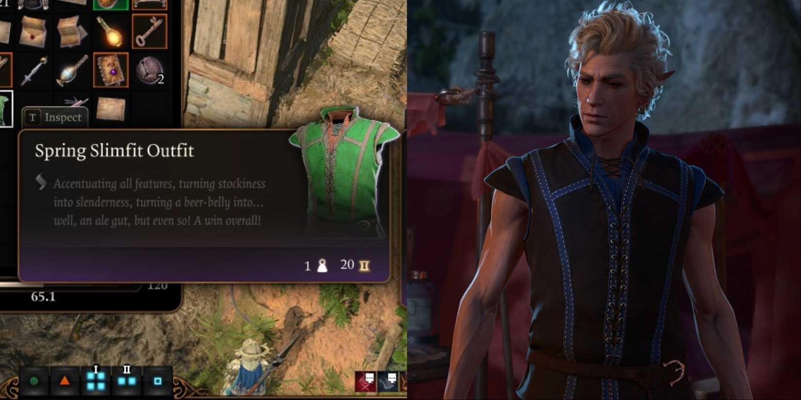 spring slimfit outfit split image bg3