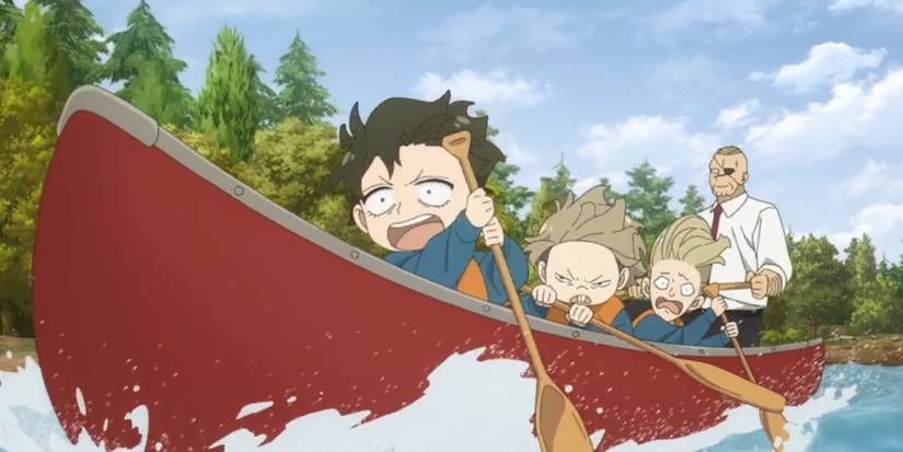 Spy x Family S2 E2 Damian and Friends rowing