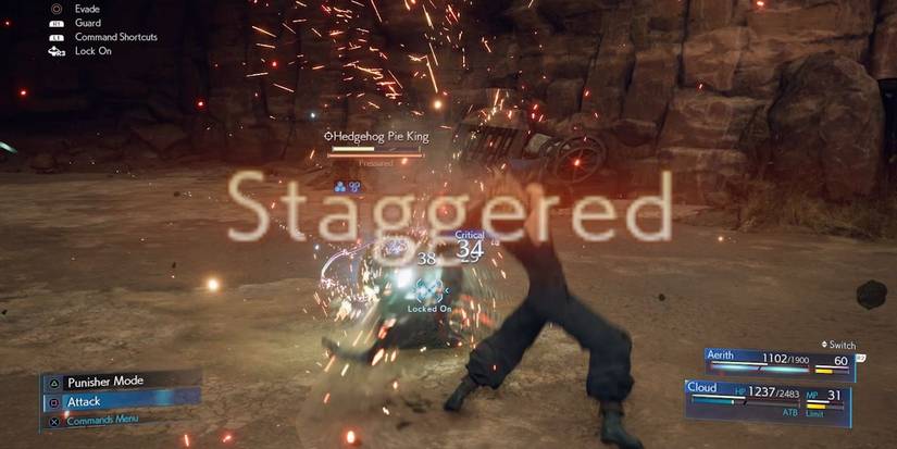 Stagger in Final Fantasy 7 Remake