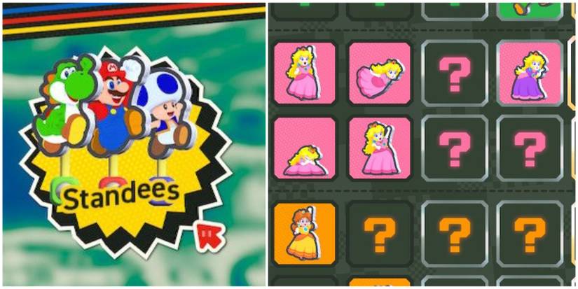 opening standee collection tab