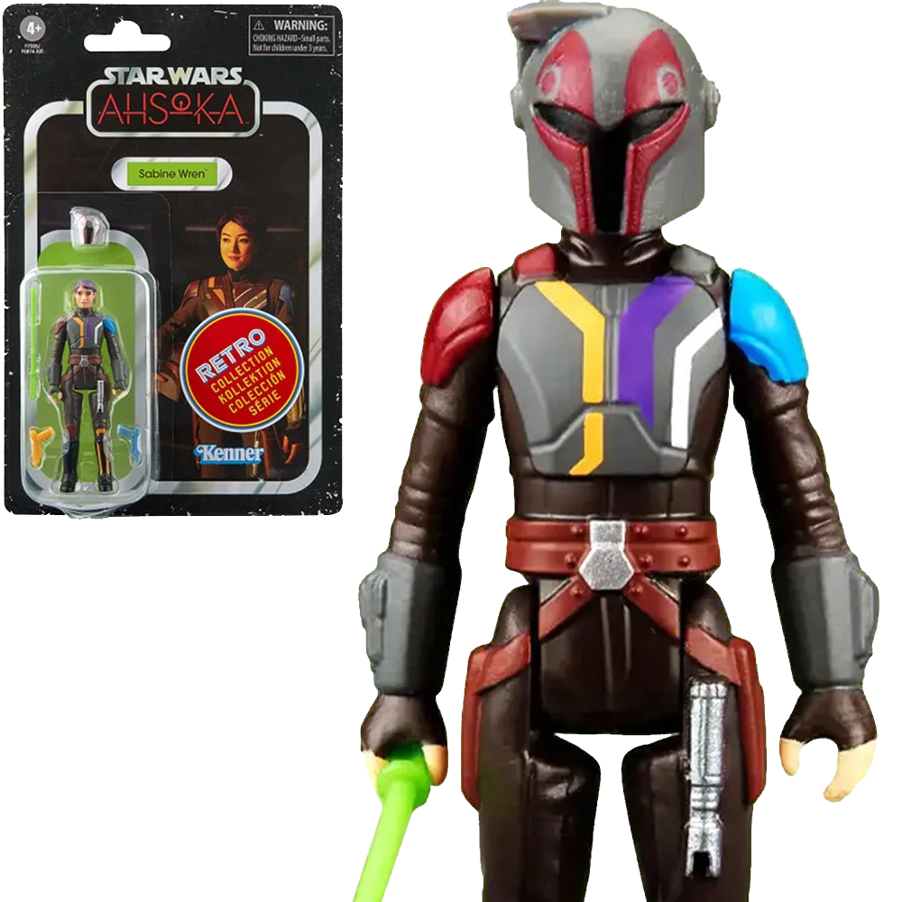 Sabine Wren (Ahsoka) 3 3/4-Inch Retro Collection Action Figure from Hasbro