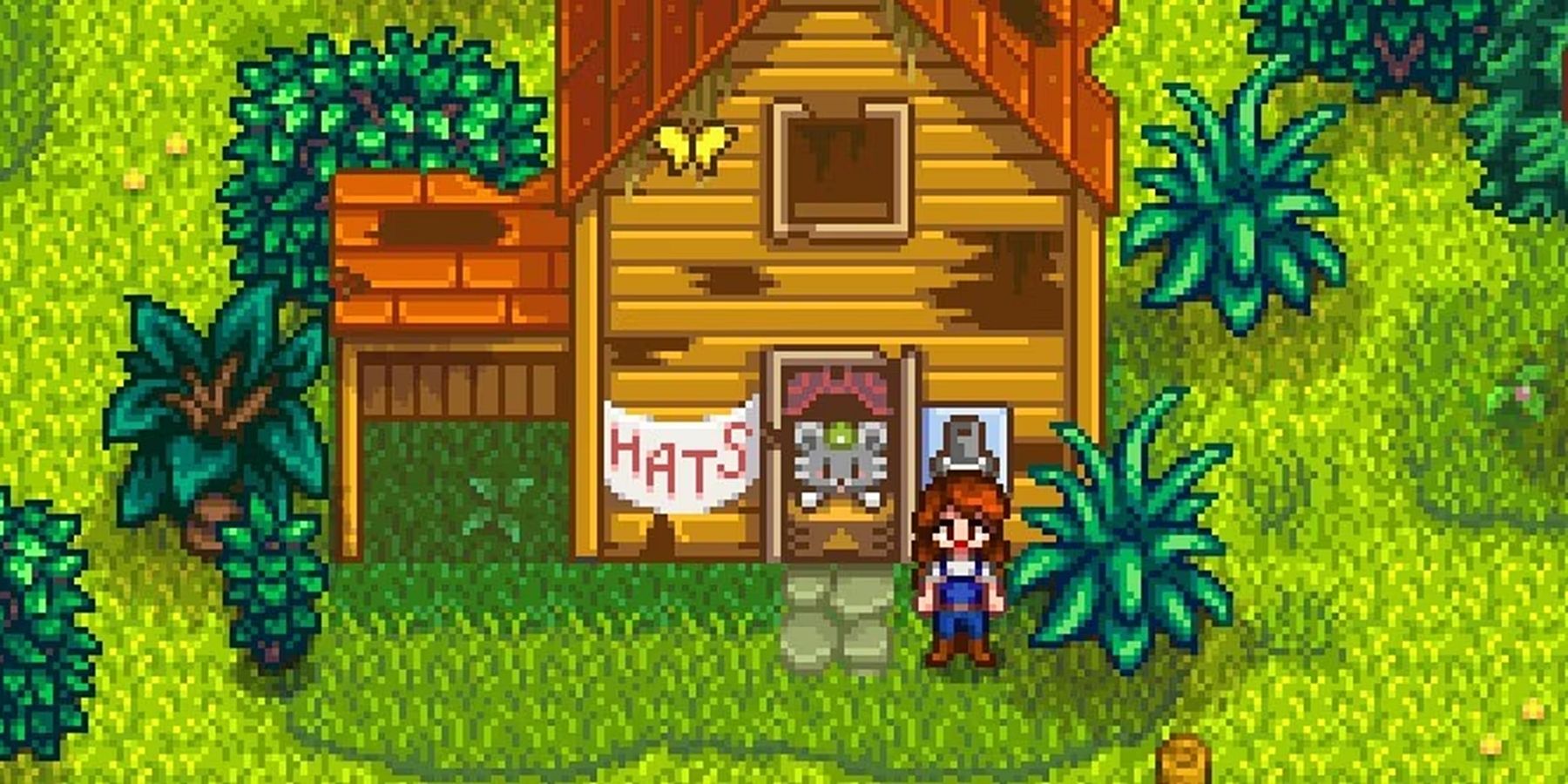 stardew valley abandoned house mouse hat store