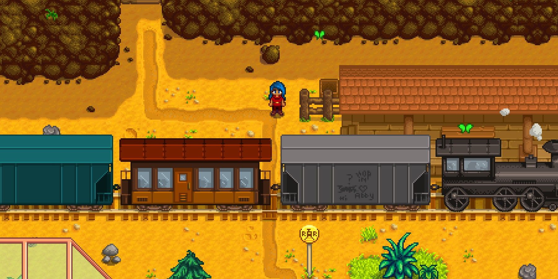 Game Rant Stardew Valley Player Shows Off Neat Recycling Center
