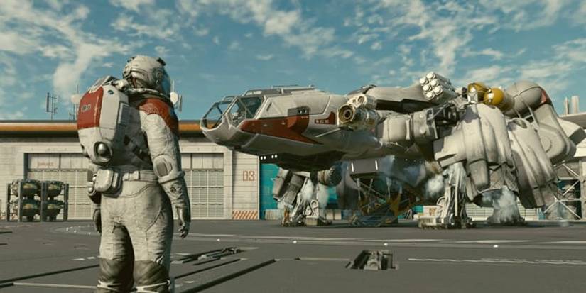 Starfield Player Creates Dodge Challenger Hellcat