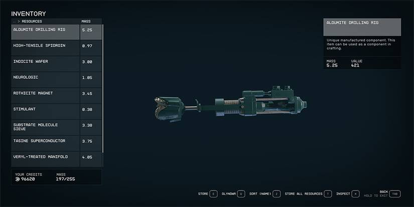 Starfield Aldumite Drilling Rig