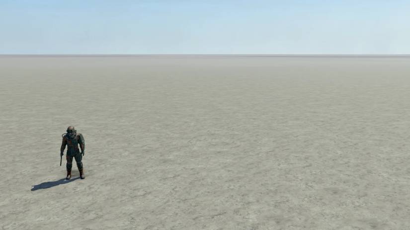 starfield flat planet screenshot lost