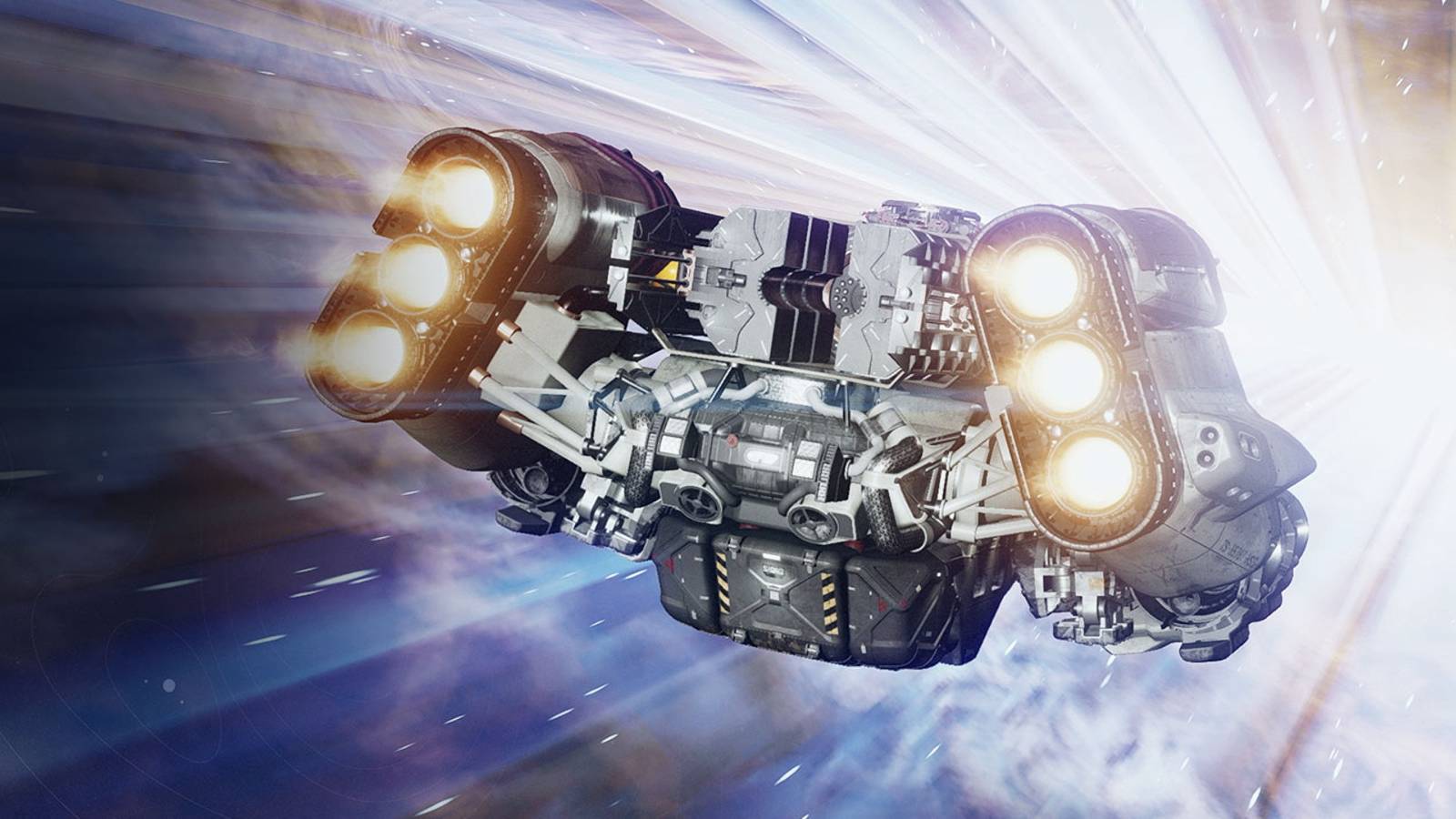 starfield spaceship warp drive