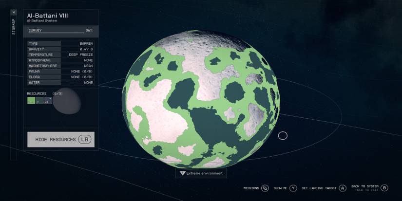 Starfield: Complete Star Map