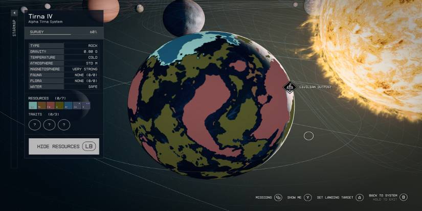 starfield - complete map - tirna 4