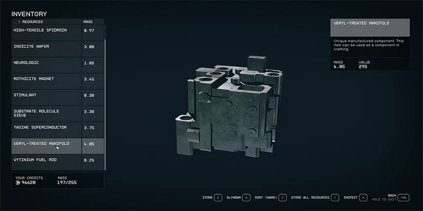 Starfield Veryl Treated Manifold