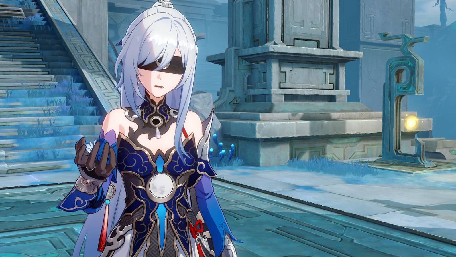 Jingliu's second idle pose in Honkai Star Rail