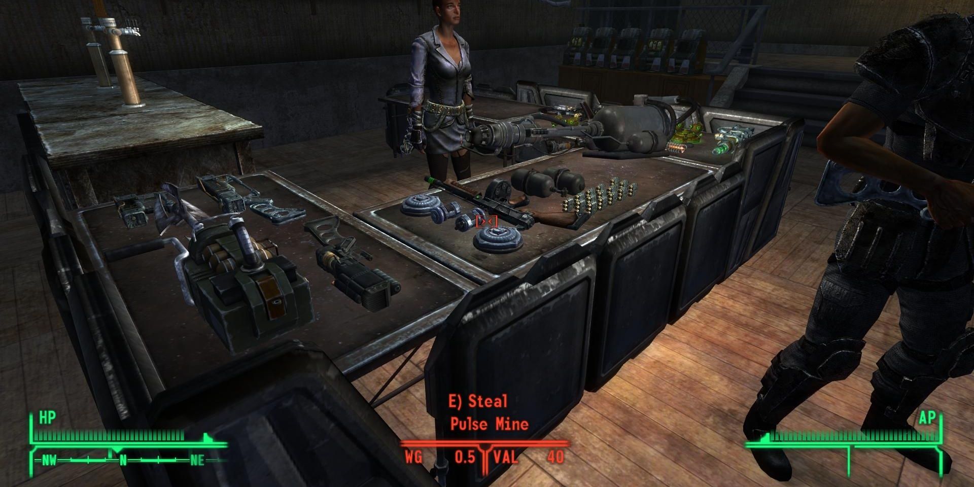 Stealing in Fallout New Vegas