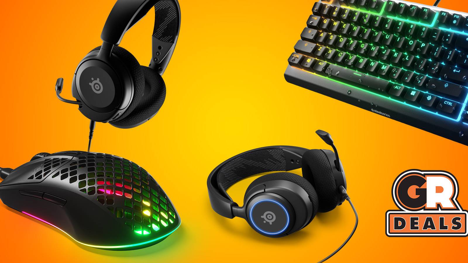 SteelSeries Headsets, Keyboards, and Mice up to 42% Off