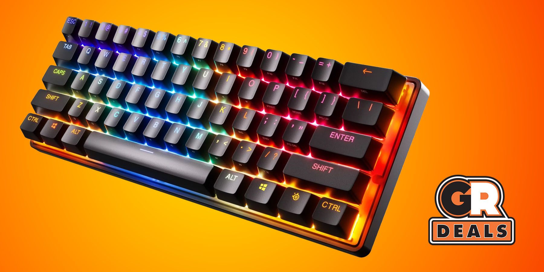 Get the SteelSeries New Apex 9 Mini Gaming Keyboard for the