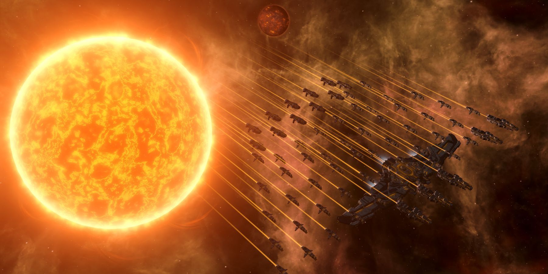 An in-game screenshot of Stellaris: Federations